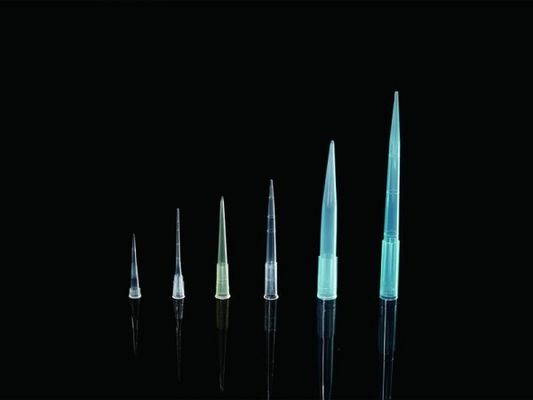 o μL 1000 introduz com pipeta pontas que os materiais de consumo do laboratório médico Não-filtraram ensacado