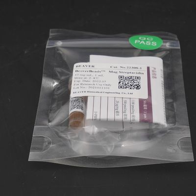 grânulos magnéticos de 300nm Streptavidin para a pilha que classifica o magnésio/mL da captação 10 da ponta de prova 1 mL