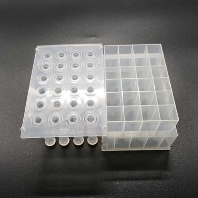 as placas 15mL 24 boas profundas e a ponta penteiam a parte inferior ácida nucleica do sistema V da purificação
