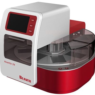 Proteína de grande volume vermelha do purificador da amostra e sistema ácido nucleico da purificação